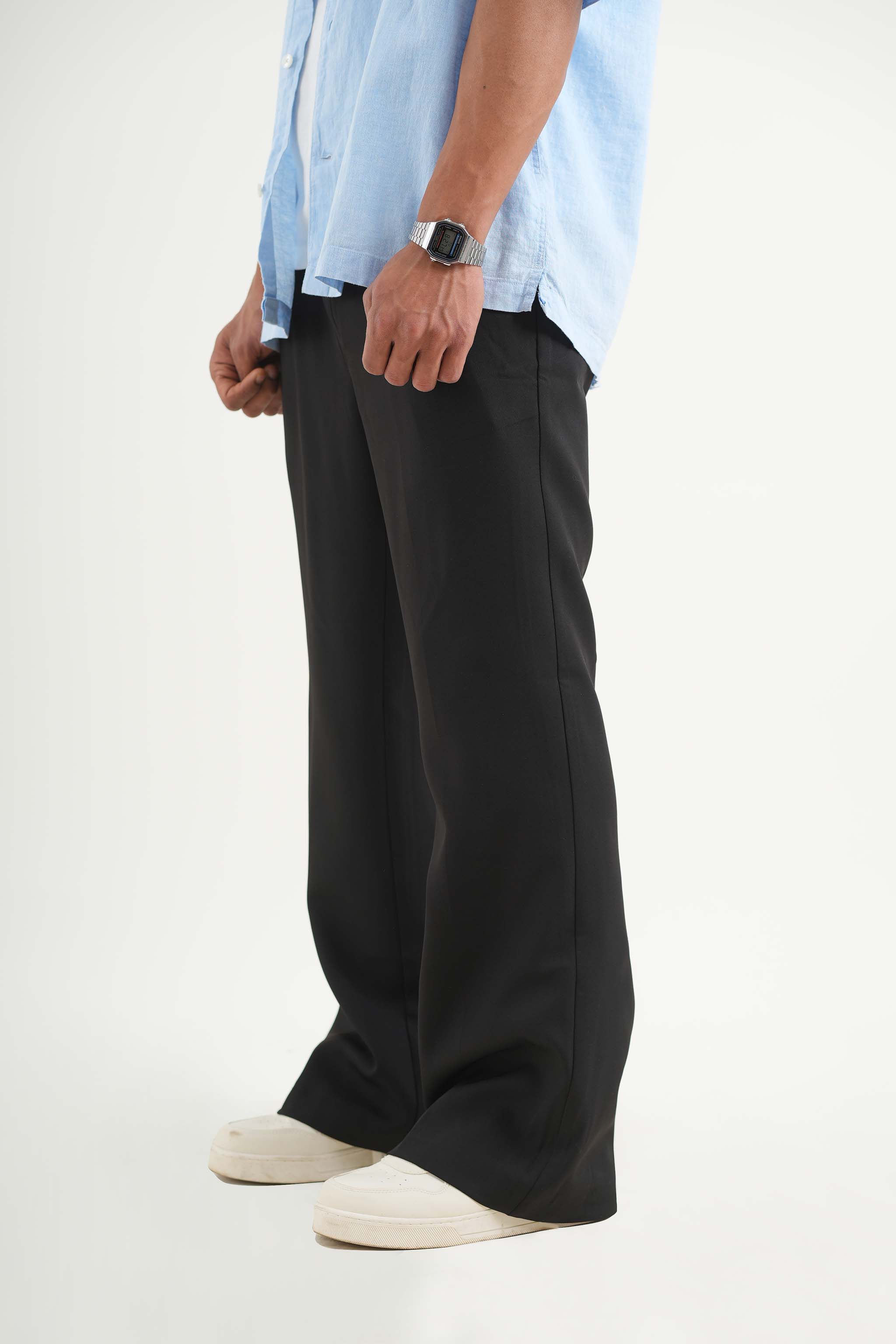 Black Korean Pant