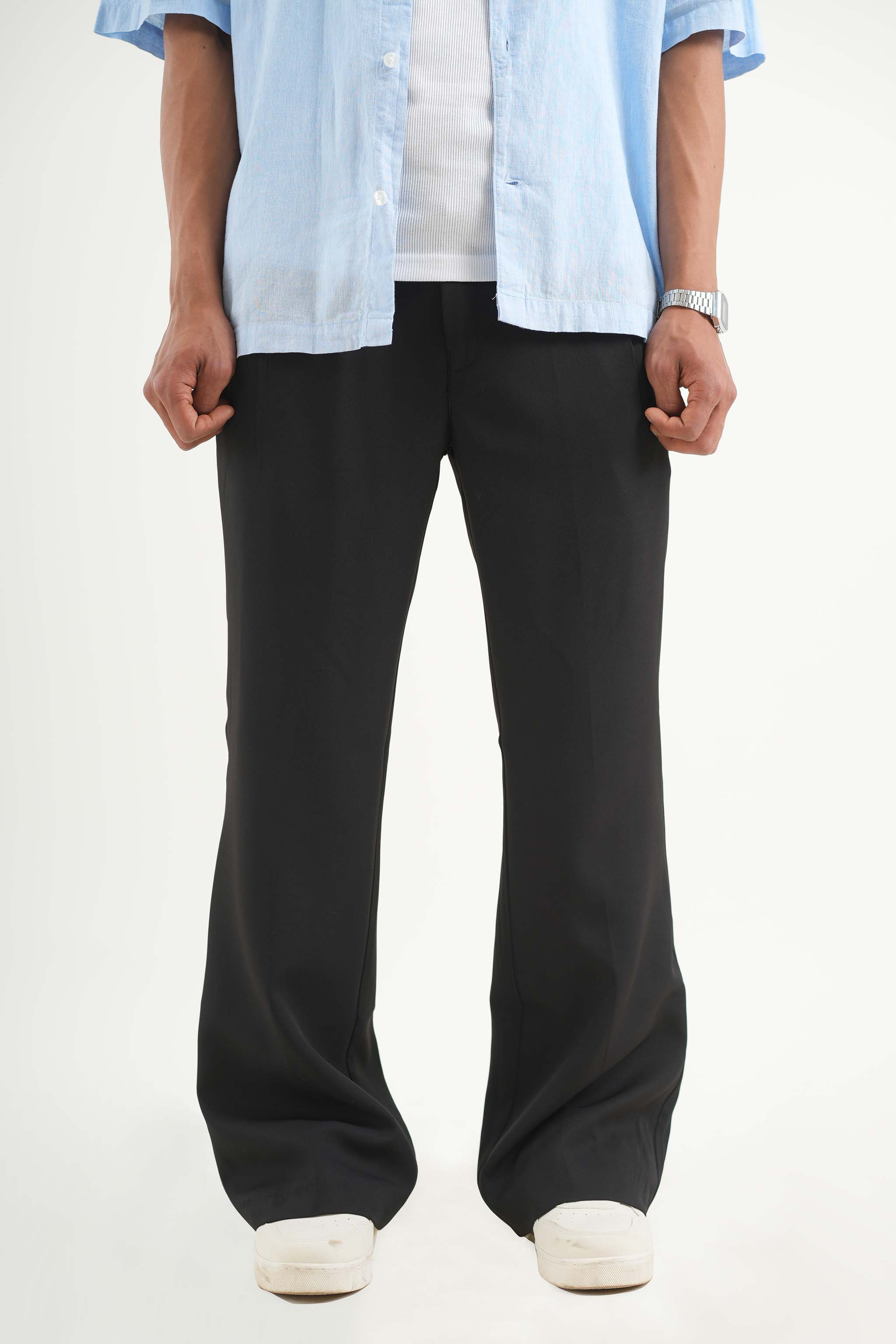 Buy BLACK KOREAN PANT Online at Main Character India