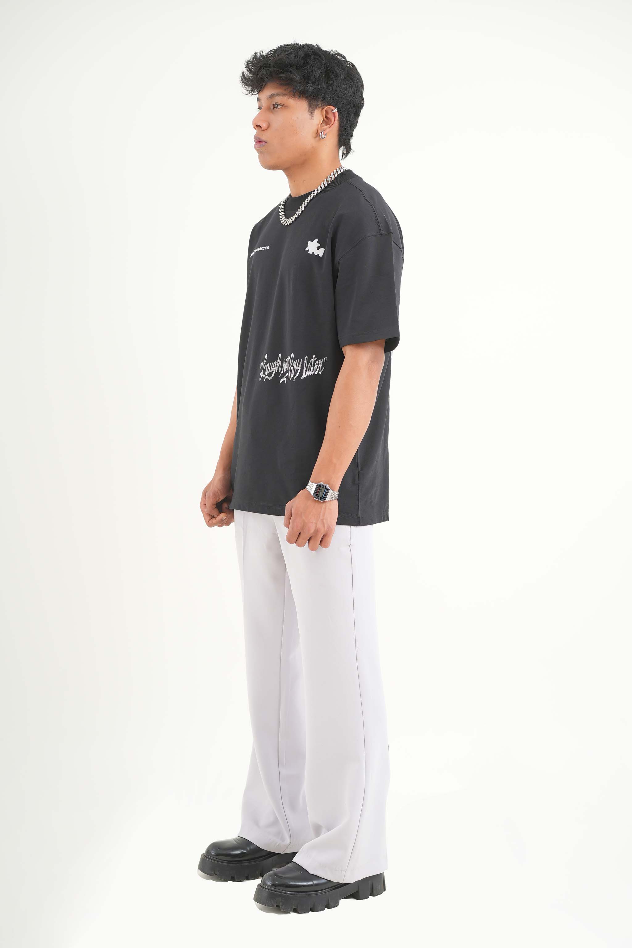 CLOUD GREY KOREAN PANT