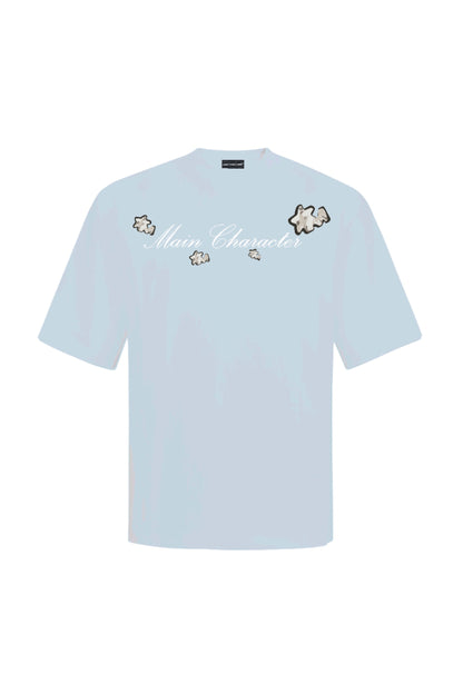 Veni Vidi Vici Blue Oversized T-Shirt