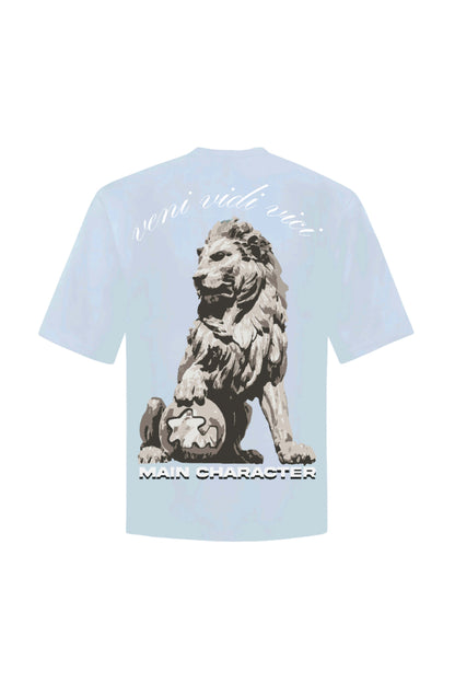 Veni Vidi Vici Blue Oversized T-Shirt