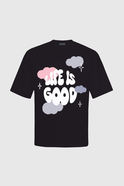 Life is Good Oversized T-shirt