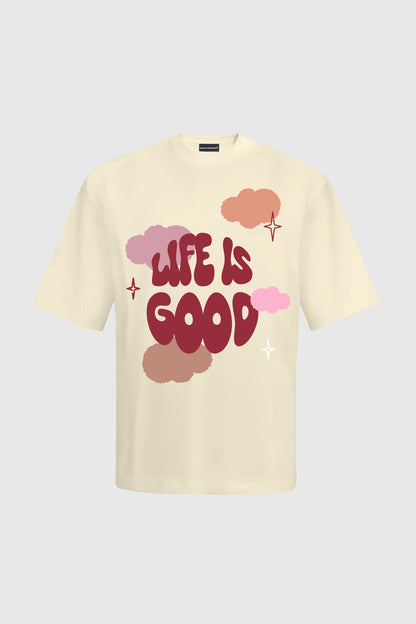 Life is Good Oversized T-shirt