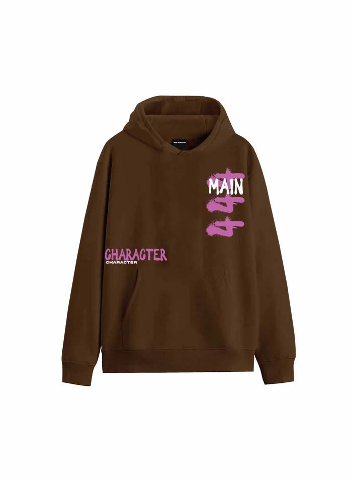 Buy Almost Famous Brown Oversized Hoodie Online at Main Character India