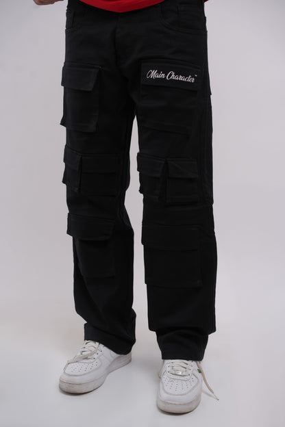 Outer Space Knitted Denim Cargo