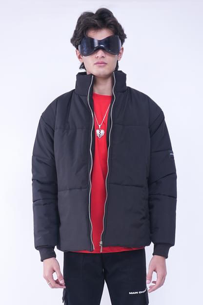 Heavy Padded Black Puffer Jacket