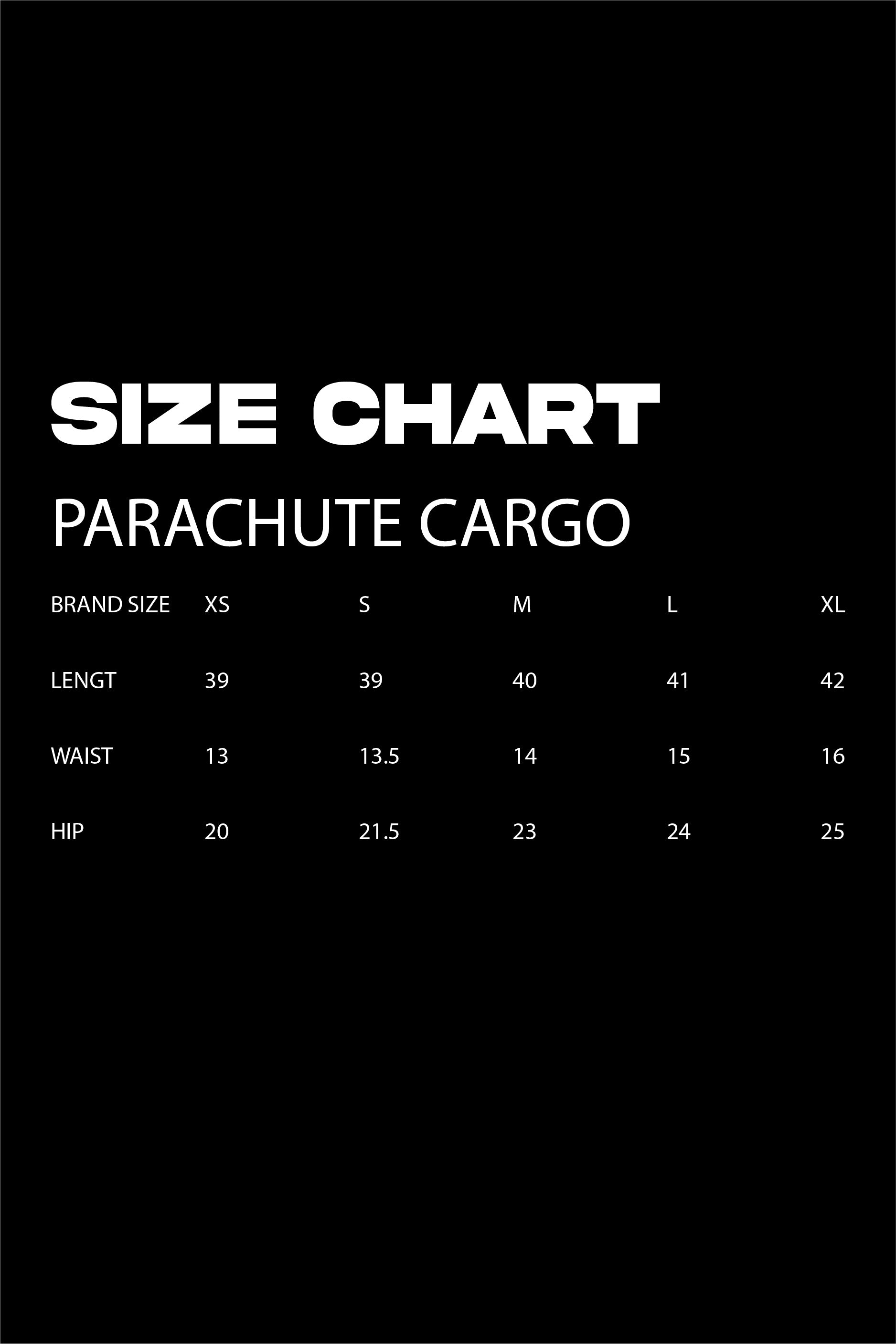 Buy Parachute Unisex Cargo Online at Main Character India