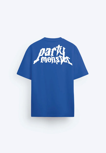 Party Monster Blue Oversized T-shirt